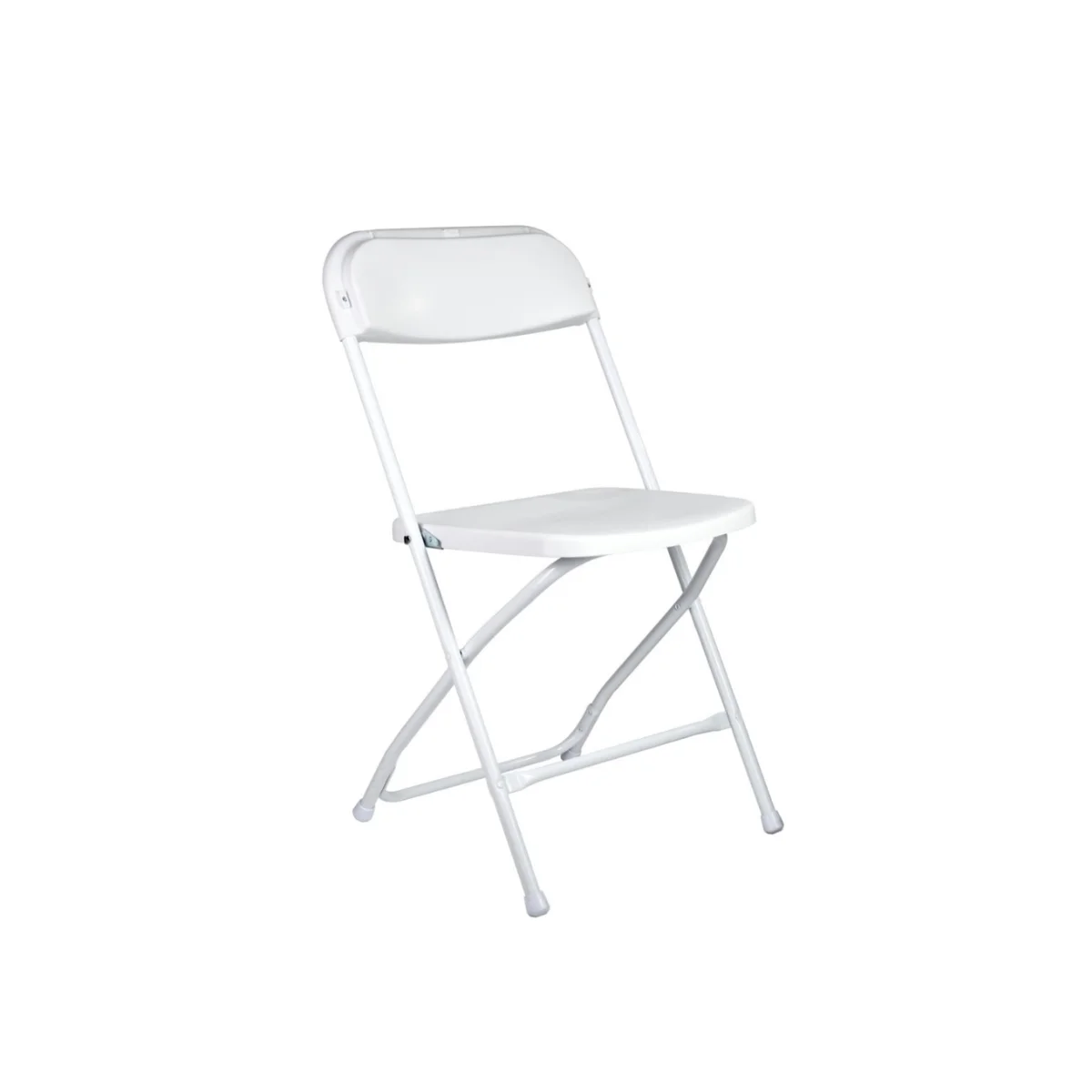 Chaise pliante blanche à louer