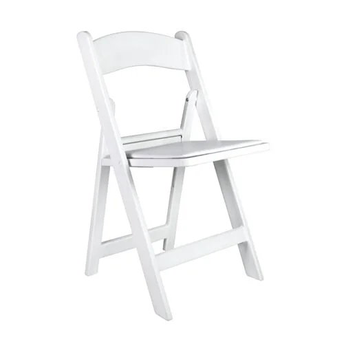 Chaise pliante Martha blanche